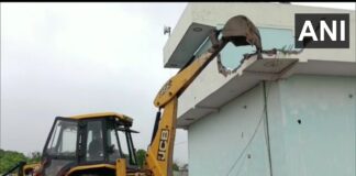 Gangster's house demolished in Haryana's Bahadurgarh