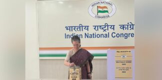 Sonia Gandhi casts vote in Cong Prez polls 2022