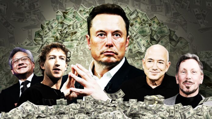 Surging Tech Stocks Helped the 10 Richest American Billionaires Earn $796 Billion in 2024 Surging Tech Stocks Helped the 10 Richest American Billionaires Earn $796 Billion in 2024