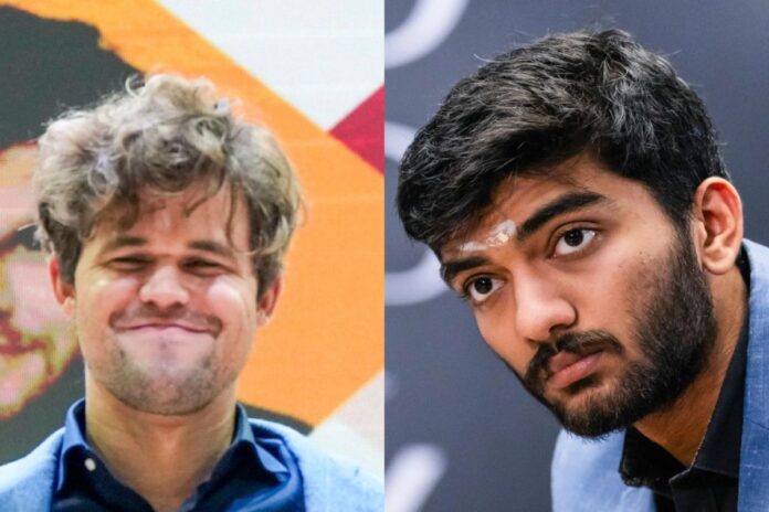 World Champion D Gukesh Responds to Magnus Carlsen's Criticism of Ding Liren Match